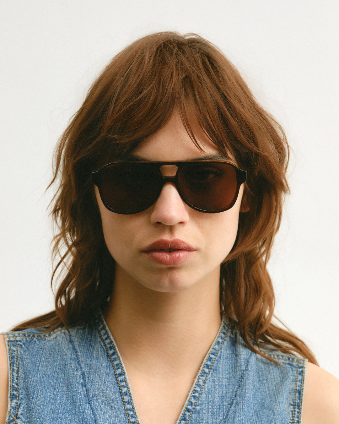 ♂♀新品・サングラス【Corlin　コーリン】ゴールド　ブラウン Gelo Brown Brown - Modern Aviator Sunglasses by Corlin – corlineyewear