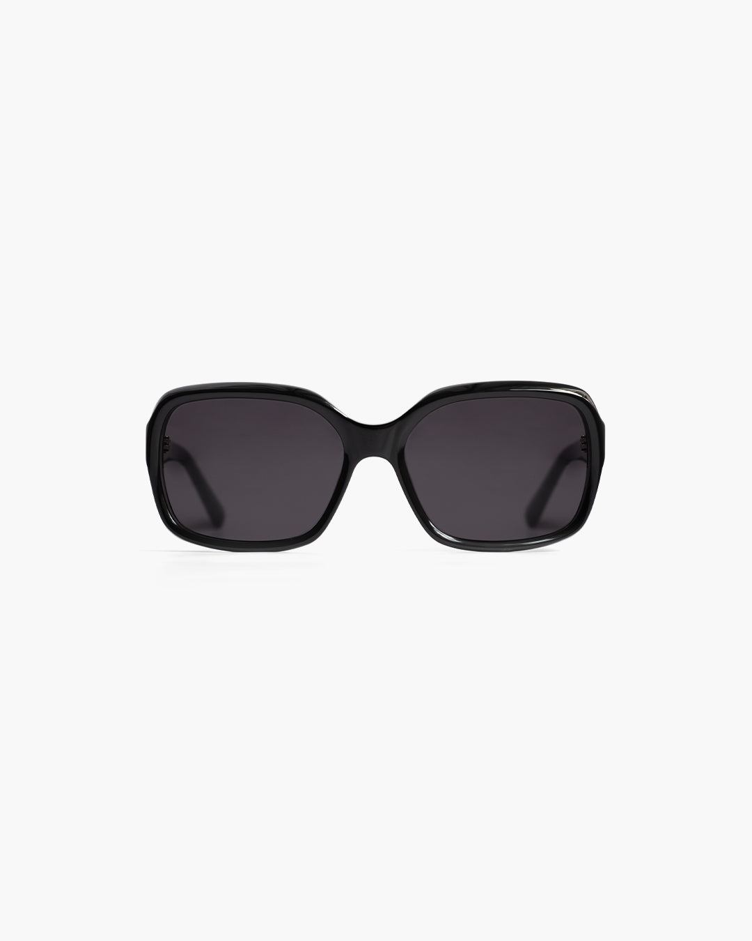 Corlin Eyewear Lana Black Black sunglasses — oversized square acetate frames