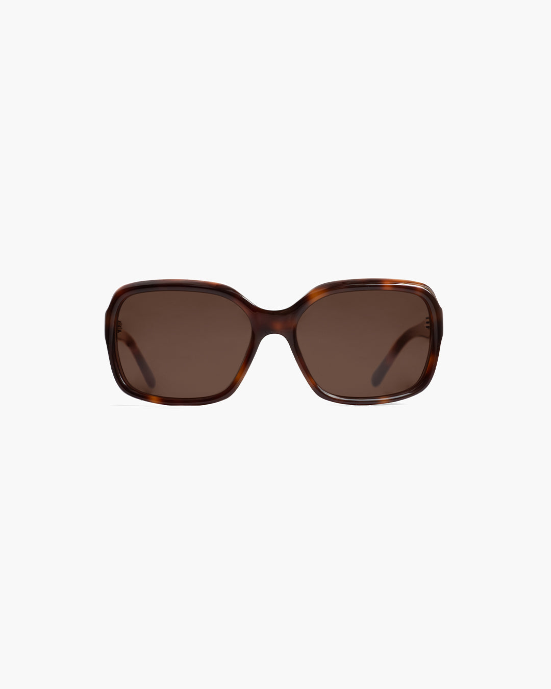Corlin Eyewear Lana Tortoise Brown sunglasses — oversized square acetate frames