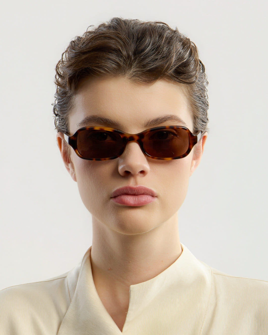 Lou Tortoise Brown - Square Sunglasses by Corlin – corlineyewear