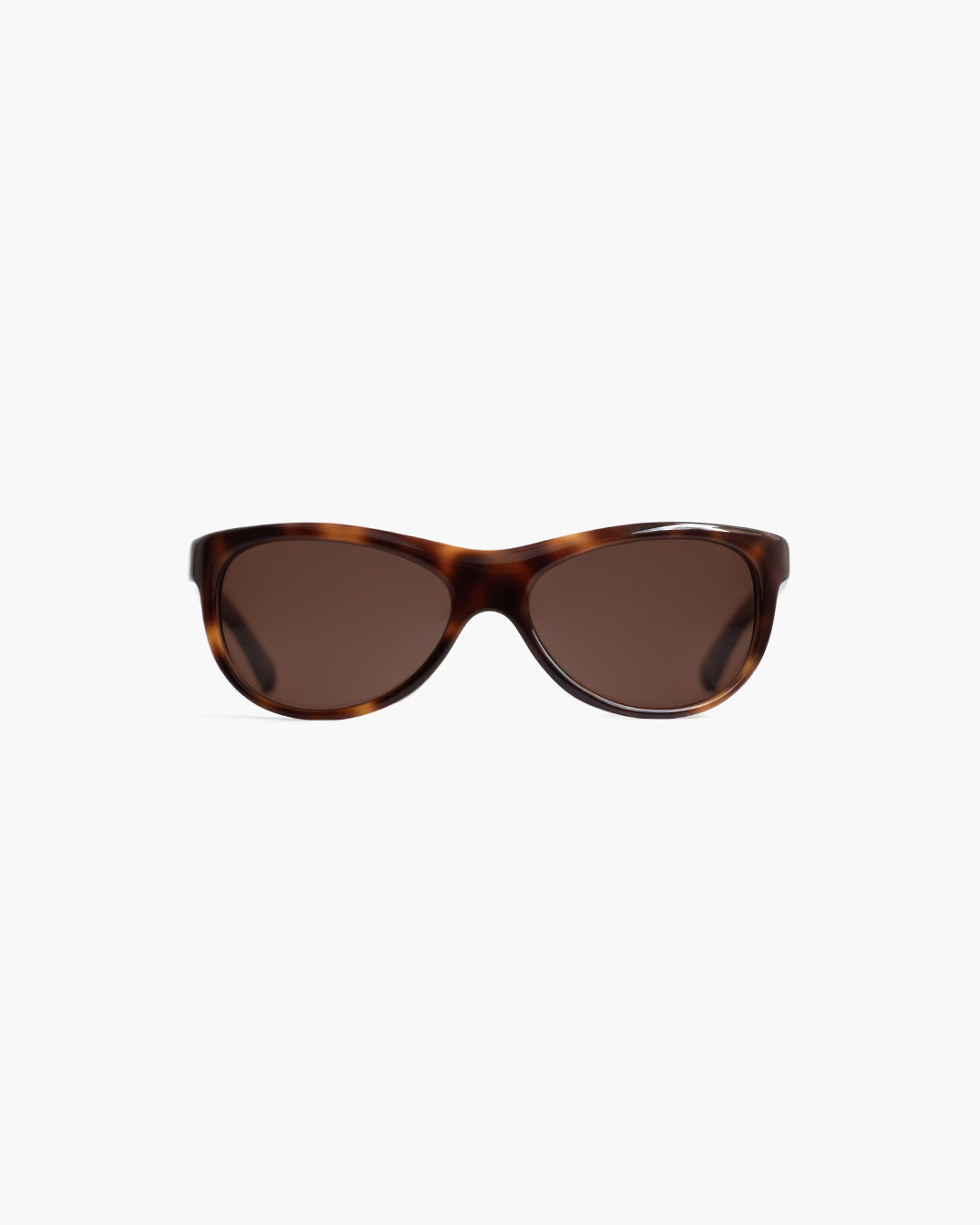Corlin Eyewear Lynne Tortoise Brown sunglasses — minimalist wraparound acetate frames