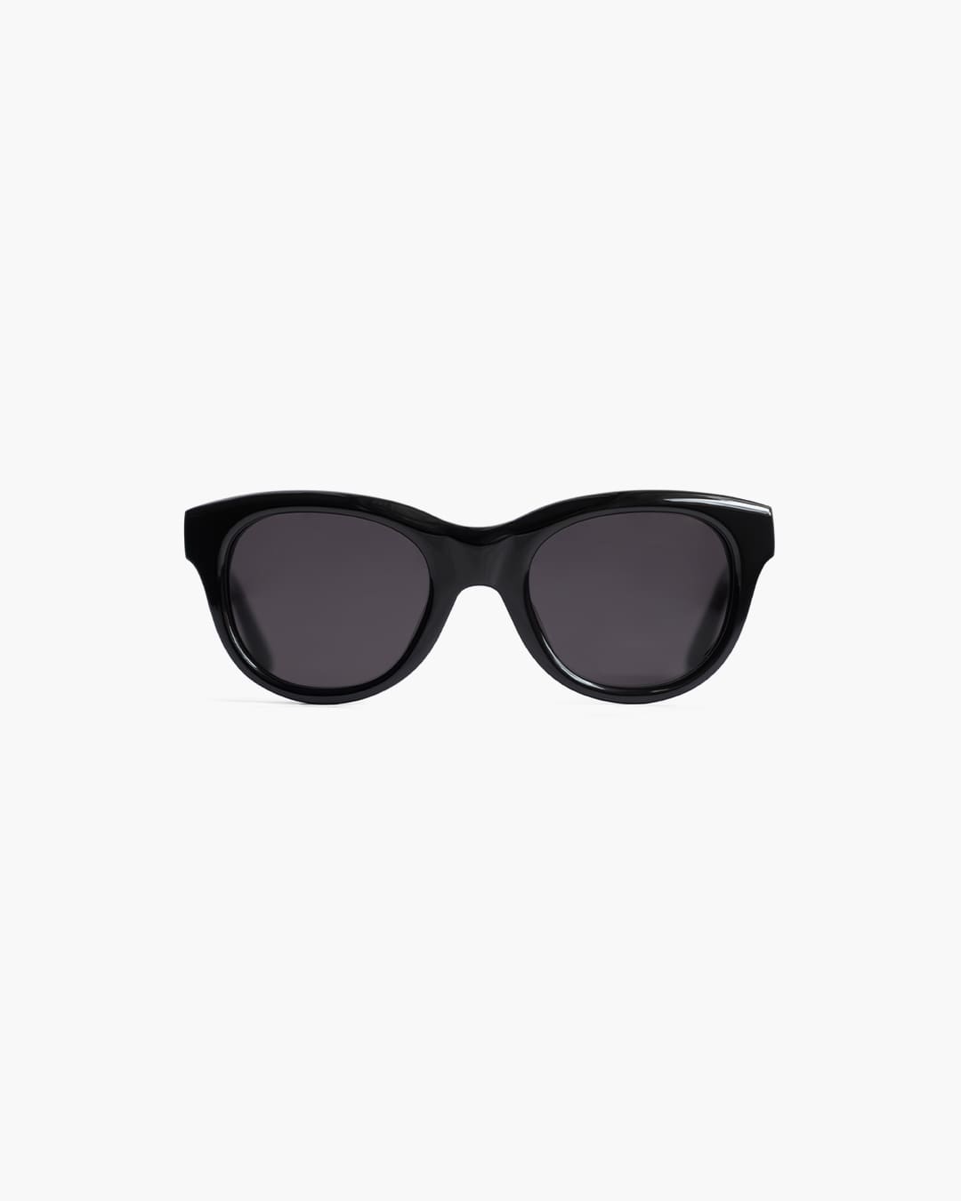 Brown sunglasses on a white background