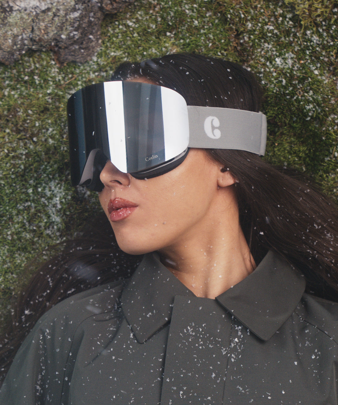 blindfold goggles Claude Black Ski Goggles | Magnetic Lenses