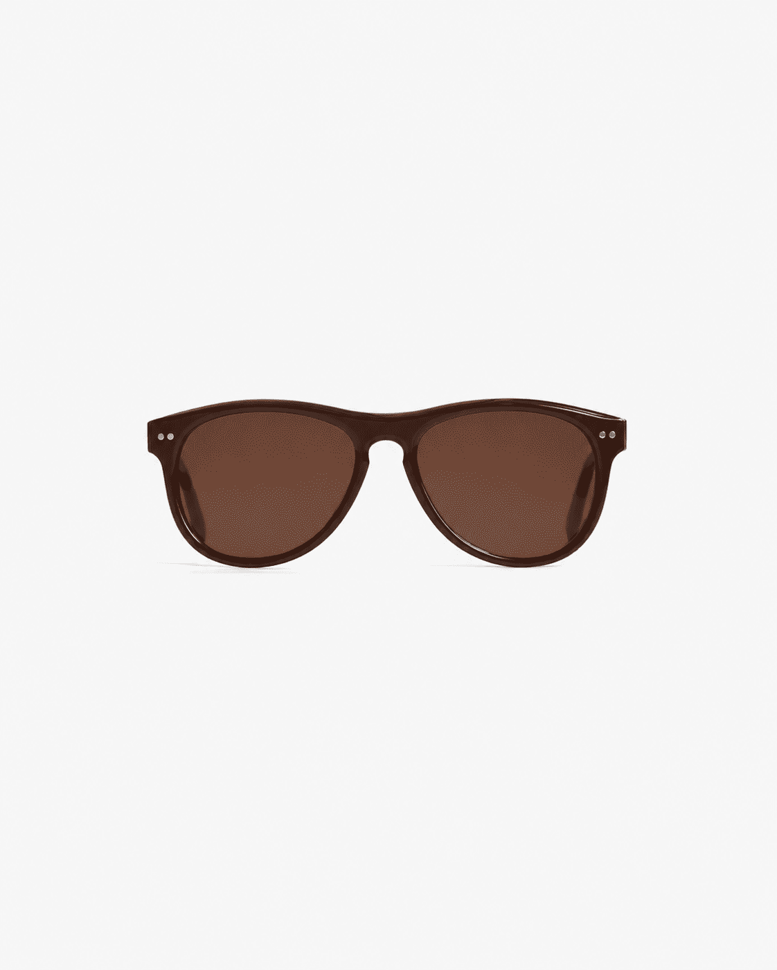 Corlin Eyewear Sonney Brown Brown sunglasses — classic rounded acetate frames