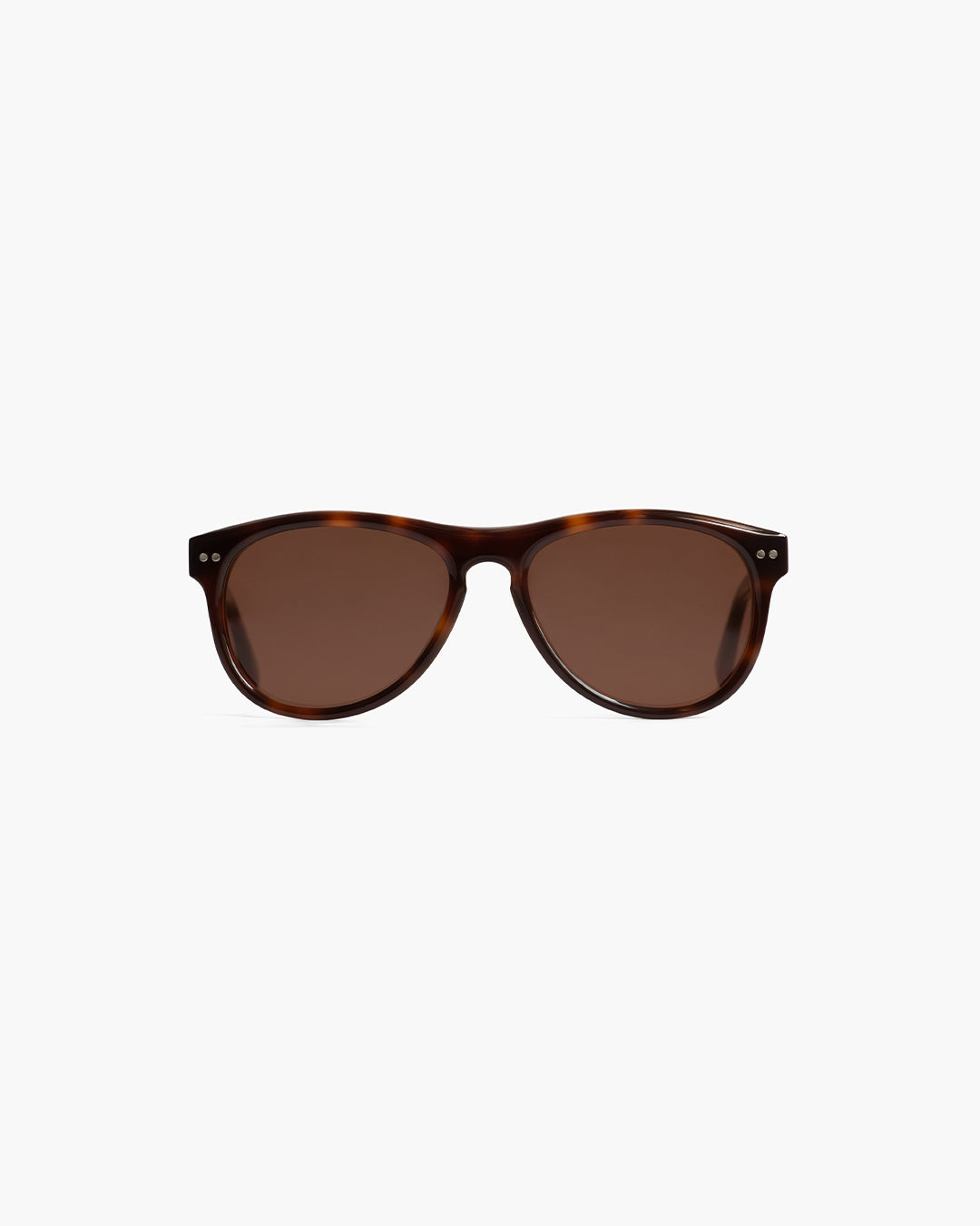 Corlin Eyewear Sonney Tortoise Brown sunglasses — classic rounded acetate frames